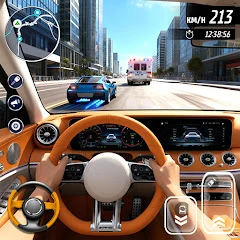 Real Car Driving School 3D icon