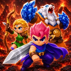 Epic Trio: Roguelike Clash icon