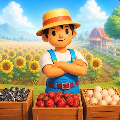 Little Farm Story: Idle Tycoon icon