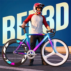 Bicycle Extreme Rider 3D Icon