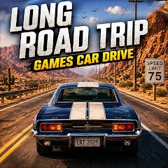 Long Road Trip Games Car Drive icon