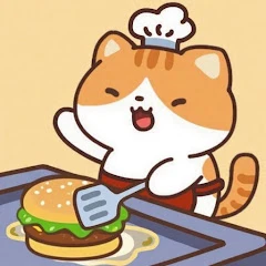 Cat Cooking Bar - Food games icon