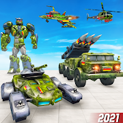 Army Truck Robot Car Game -Transforming Robot Game